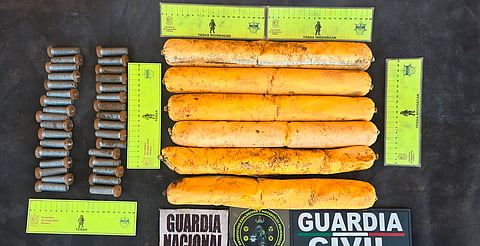 Michoacán: aseguran 32 granadas y dos artefactos explosivos en Nahuatzen