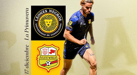 Atlético Morelia se mide ante Leones Negros en duelo de pretemporada