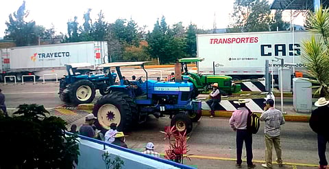 Última actualización: mantienen bloqueo en la Autopista Maravatío-Zapotlanejo