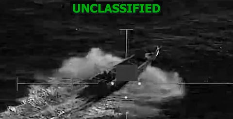 EE.UU. realiza ataque letal contra barco vinculado al narcotráfico en el Pacífico