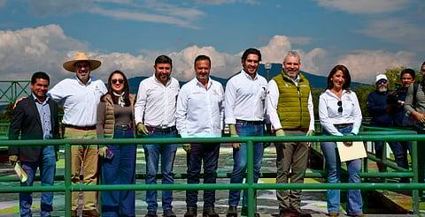 Julio Arreola arranca rehabilitación de plantas tratadoras para sanear el Lago de Pátzcuaro