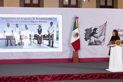 Sheinbaum encabeza inauguración de rehabilitación de costera en Acapulco, Guerrero