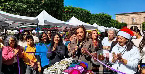 Bazar “Todas Brillamos” busca fortalecer la autonomía económica de mujeres: Semmujeris