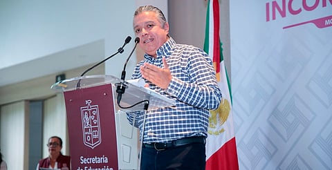 Gobierno de Michoacán cumple con pago puntual de aguinaldos y prestaciones a empleados: Luis Navarro