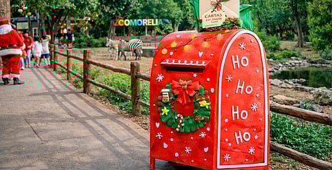 Buzón de Santa llega al Zoo de Morelia para llenar de magia la Navidad