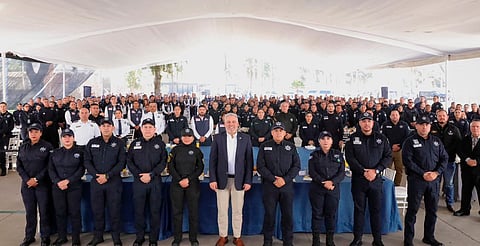 Anuncia Bedolla aumento salarial del 10% para la Guardia Civil