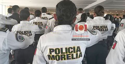 Policía Morelia celebra 10 años de servicio a la ciudadanía