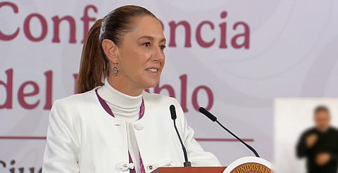 "Estoy muy agradecida": Sheinbaum, tras cerrar el año como una de las líderes mundiales mejor evaluadas