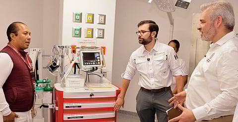 Michoacán fortalece atención médica con tecnología de punta y nuevos hospitales: Bedolla