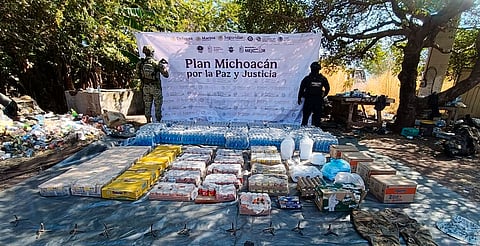 En la última semana, 54 detenidos, 46 vehículos recuperados y 56 explosivos desactivados en Michoacán: SSP