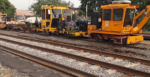 FOTOS: se descarrila tren en Maravatío, Michoacán