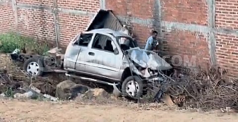 Volcadura de camioneta en Tangancícuaro deja 11 lesionados entre ellos una embarazada