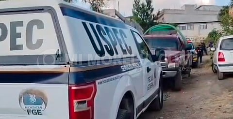 Hallan cuerpo de una mujer dentro de una maleta en casa abandonada de Morelia