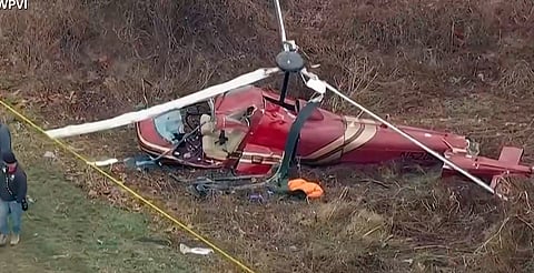 Chocan dos helicópteros en el aire en Nueva Jersey; hay un muerto y dos lesionados