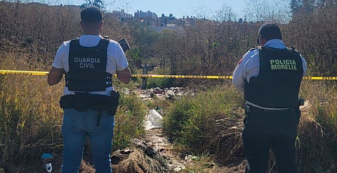 Asegura Policía Morelia cilindro con gas cloro robado