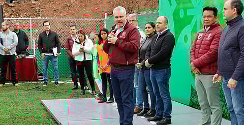 Inversión histórica de 94 mdp en deporte y prevención del delito en 41 municipios: Bedolla