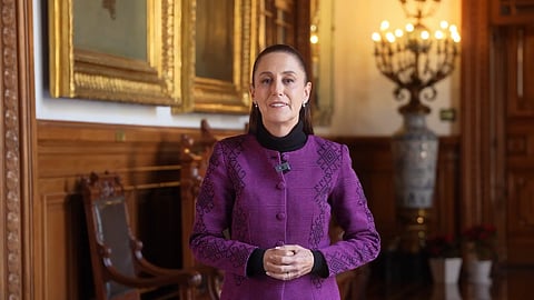 “Salud, bienestar y amor”: el mensaje de Año Nuevo de Claudia Sheinbaum