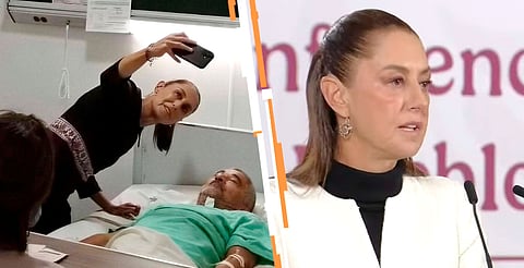 Lamentó el fallecimiento de la señora Hilda y expresó su pésame a la familia