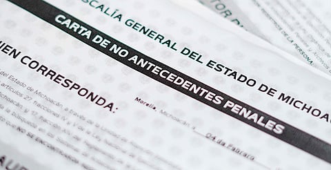 Más de 39 mil Cartas de No Antecedentes Penales fueron tramitadas en Michoacán en 2025