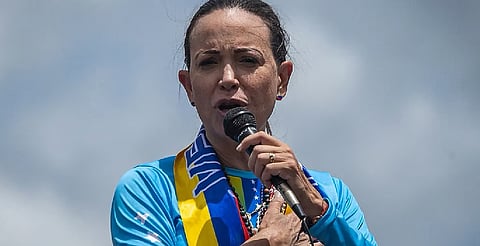 “Estamos listos para asumir el poder”: María Corina Machado celebra caída de Maduro