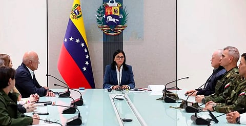 Vicepresidenta de Venezuela: ‘Estamos listos para defender nuestros recursos
