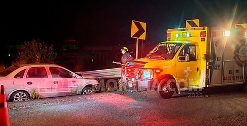 Accidente en la Siglo XXI deja un herido