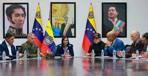 Delcy Rodríguez llama al diálogo y a la paz tras tensión entre Venezuela y EU