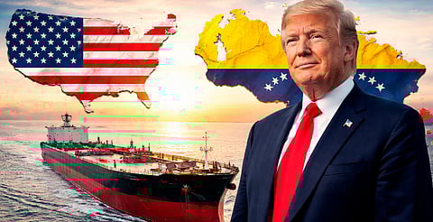 Trump anuncia que Venezuela enviará hasta 50 millones de barriles de petróleo a EE. UU.