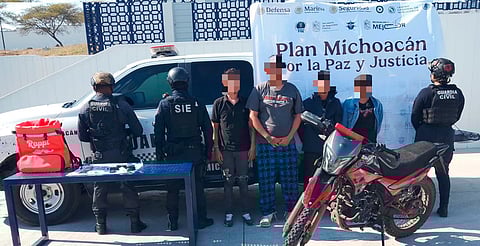 Detenidas 4 personas en posesión de droga en Zamora: SSP