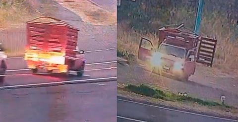 Revelan video de cómo dejaron cuerpo descuartizado en Cuitzeo el lunes