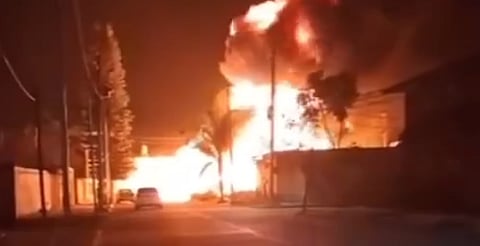 Fuego y pánico en Guanajuato: presunto huachicol causa explosión