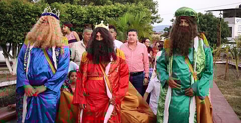 Acompaña Vicente Gómez a los Reyes Magos en convivencias en el distrito XIX