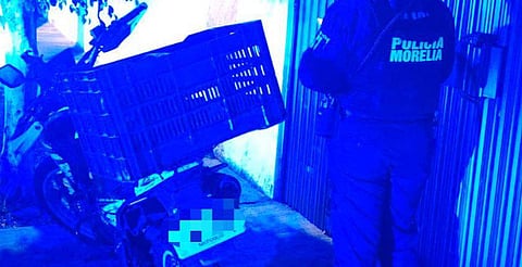 Moto robada es recuperada en Morelia tras oportuna denuncia ciudadana