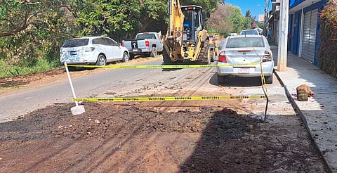 Ooapas mejora red de drenaje en la colonia Unión de Tabiqueros