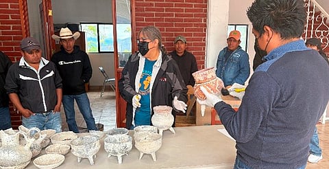 Descubren vestigios arqueológicos en Oaxaca; INAH advierte riesgo de saqueo