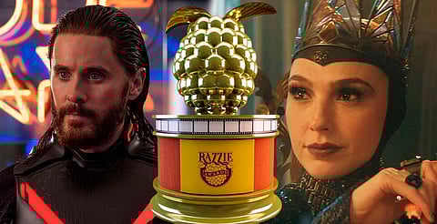 Los Razzies 2026: los mayores tropiezos de Hollywood en lista filtrada