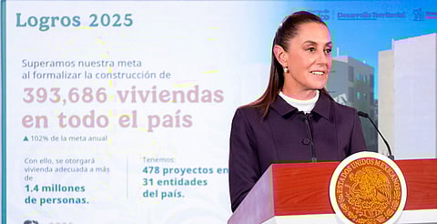 La meta sexenal prioriza a familias de bajos ingresos en todo el país