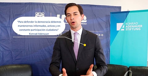 México enfrenta un déficit democrático, señala investigador de la Fundación Konrad Adenauer
