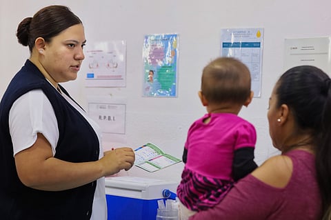 SSM llama a vacunarse contra el sarampión en los centros de salud de Michoacán