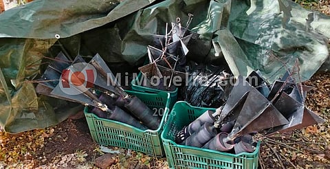 Aseguran explosivos durante operativo contra líder delincuencial en Apatzingán