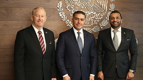 SSPC y FGR sostienen reunión de alto nivel con el director del FBI para fortalecer la coordinación bilateral