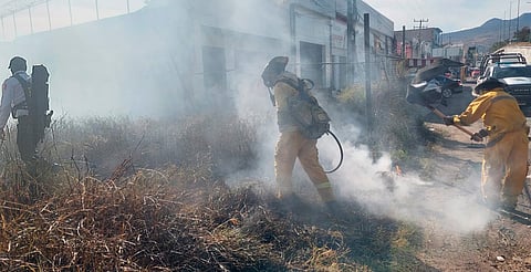 PC Municipal atiende tres incendios esta tarde en Morelia