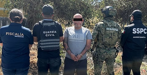 Con apoyo de SSP, detienen en Morelos a presunto responsable del homicidio de una familia de Morelia