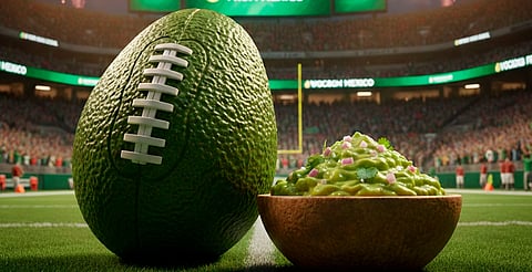 Aguacate michoacano aporta 88% del volumen récord rumbo a EU para el Super Bowl LX