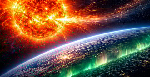 Explosión solar activará nueva tormenta geomagnética esta semana