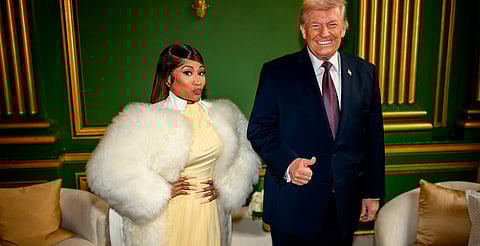 Nicki Minaj se declara "fan número uno" de Trump y anuncia donación