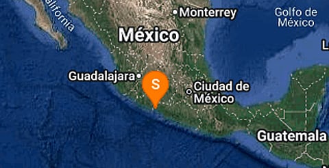 Se registra sismo de magnitud 4.1 en la costa de Michoacán