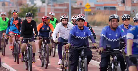 Invitan a rodada ciclista en la avenida Amalia Solórzano este 29 de enero