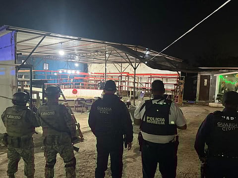 Cae palenque ilegal tras denuncia anónima en Morelia