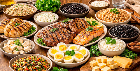 Lo ideal es combinar proteínas con fibra para mejores resultados